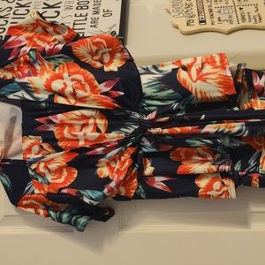2 Piece Hawaiian dress set